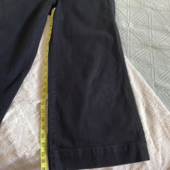 Madewell black denim flare crop pants size 27 - Picture 5 of 5